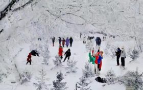 歲暮天寒 風(fēng)雪至歸，快來(lái)漢江源一睹冬雪風(fēng)采縮略圖
