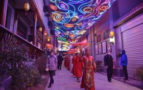 鎮(zhèn)巴：班城老街漢服秀，巴山深處年味濃縮略圖