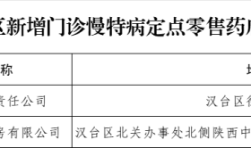 漢臺新增多個定點醫(yī)藥機構(gòu)！地址→縮略圖